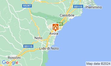 Map Avola Villa 62144