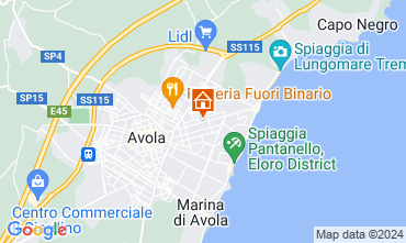 Map Avola Villa 62144
