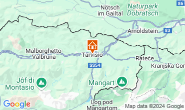 Map Tarvisio Apartment 129193