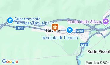 Map Tarvisio Apartment 129193