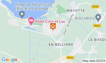 Map Biscarrosse Mobile home 6589