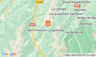 Map Saint Franois Longchamp Apartment 126083