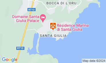 Map Porto Vecchio Villa 126436