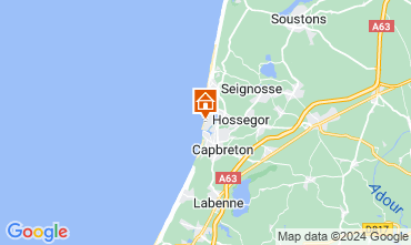 Map Hossegor Apartment 6463