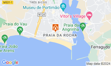 Map Praia da Rocha Apartment 124819