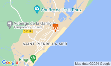 Map Saint Pierre la Mer Apartment 92705