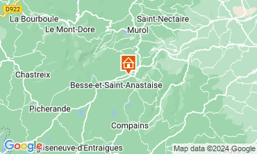 Map Besse et Saint Anastaise Chalet 3837