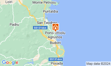 Map Porto Ottiolu Apartment 70854