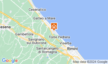 Map Bellaria Igea Marina Apartment 115537