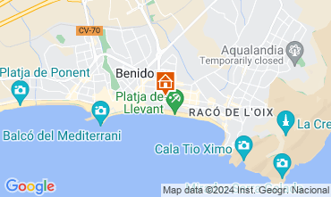 Map Benidorm Apartment 69891