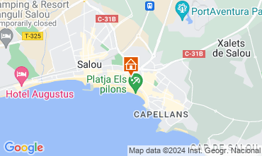 Map Salou Apartment 112156