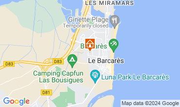 Map Le Barcares Villa 93839