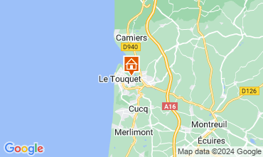 Map Le Touquet House 7747