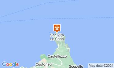 Map San Vito lo Capo Villa 112450