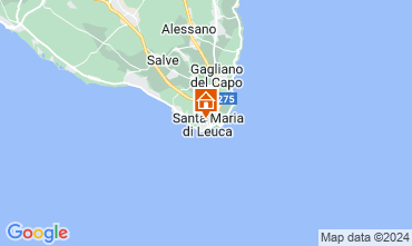 Map Santa Maria di Leuca Apartment 30063