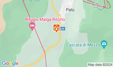 Map Madonna di Campiglio Apartment 126869