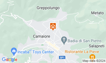 Map Camaiore Apartment 109015