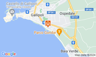 Map Gallipoli Apartment 126983