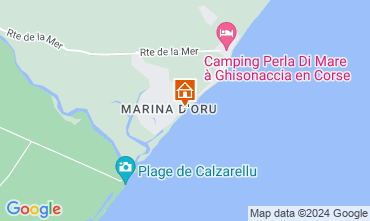 Map Ghisonaccia Apartment 127678