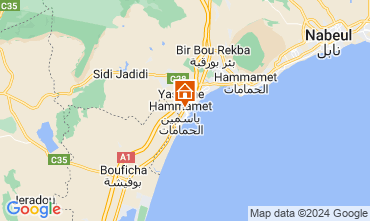 Map Hammamet Apartment 9929