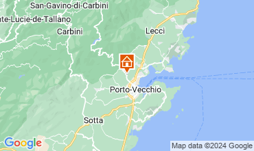 Map Porto Vecchio Villa 95465