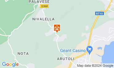 Map Porto Vecchio Villa 95465