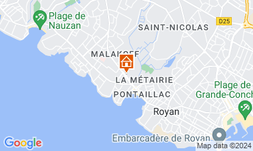 Map Royan Apartment 70670