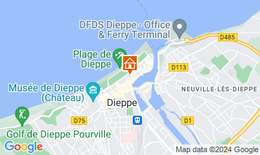 Map Dieppe Apartment 123632