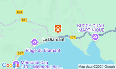 Map Le Diamant Apartment 97722