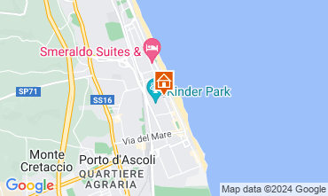 Map San Benedetto del Tronto Apartment 126769