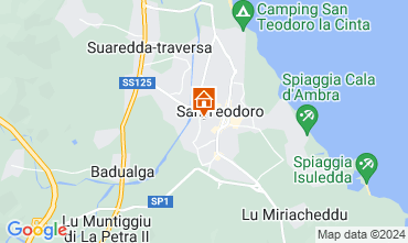 Map San Teodoro Apartment 32873