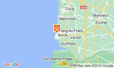 Map Berck-Plage Apartment 127430