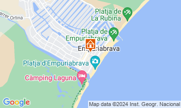 Map Empuriabrava Apartment 128342