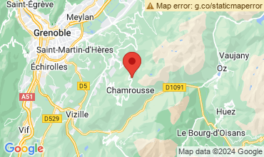 Map Chamrousse Chalet 88811