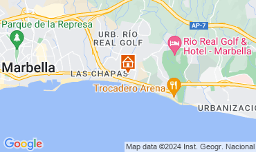 Map Marbella Villa 111253