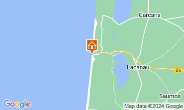 Map Lacanau Chalet 6693