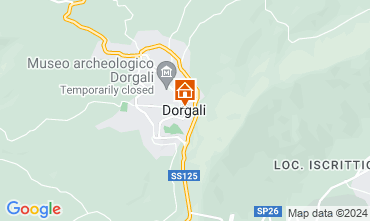 Map Dorgali Apartment 108544