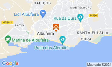 Map Albufeira Apartment 127574