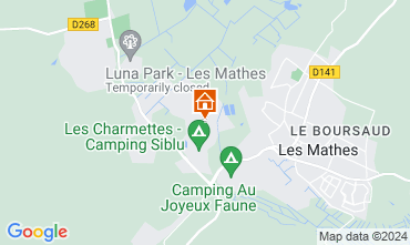 Map Les Mathes Mobile home 77782