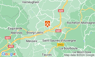 Map La Bourboule House 11843