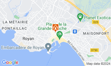 Map Royan Apartment 117597