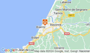 Map Biarritz House 105500