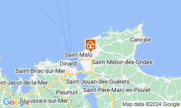 Map Saint Malo House 89024