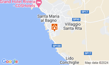 Map Santa Maria al Bagno Apartment 128694