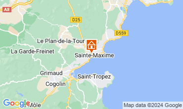 Map Sainte Maxime House 103814