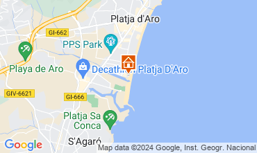 Map Playa d'Aro Studio 93350