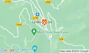 Map Le Mont Dore Apartment 77814