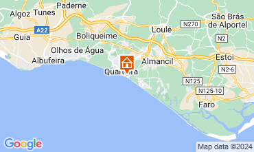 Map Quarteira Apartment 95466