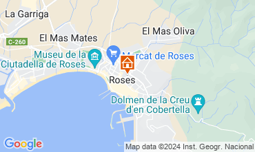 Map Rosas Apartment 128645