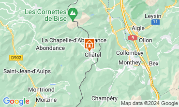 Map Chtel Chalet 73656